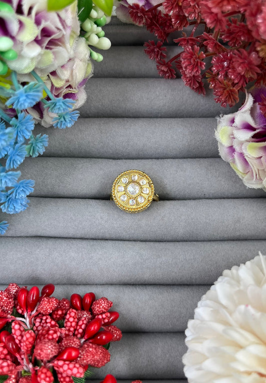 Zoya Moissanite Ring