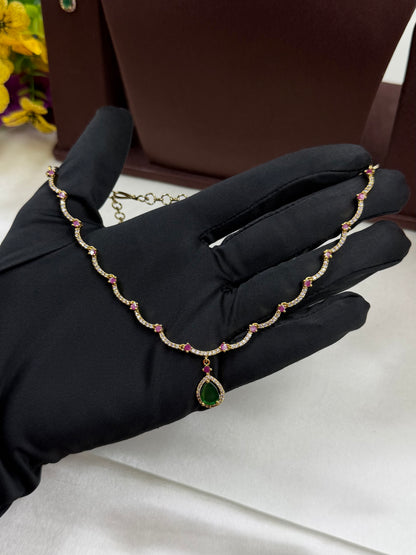 Dipti Victorian Delicate Necklace