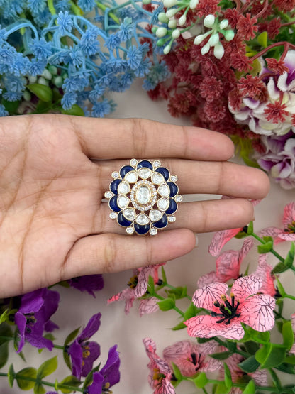 Rinky Moissanite Ring (Adjustable)