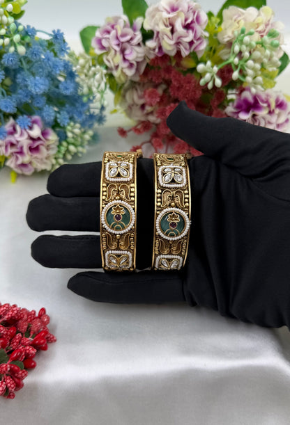 Medha Heritage Bangles (Openable)
