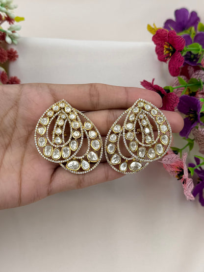 Kavita Kundan Drop Earring