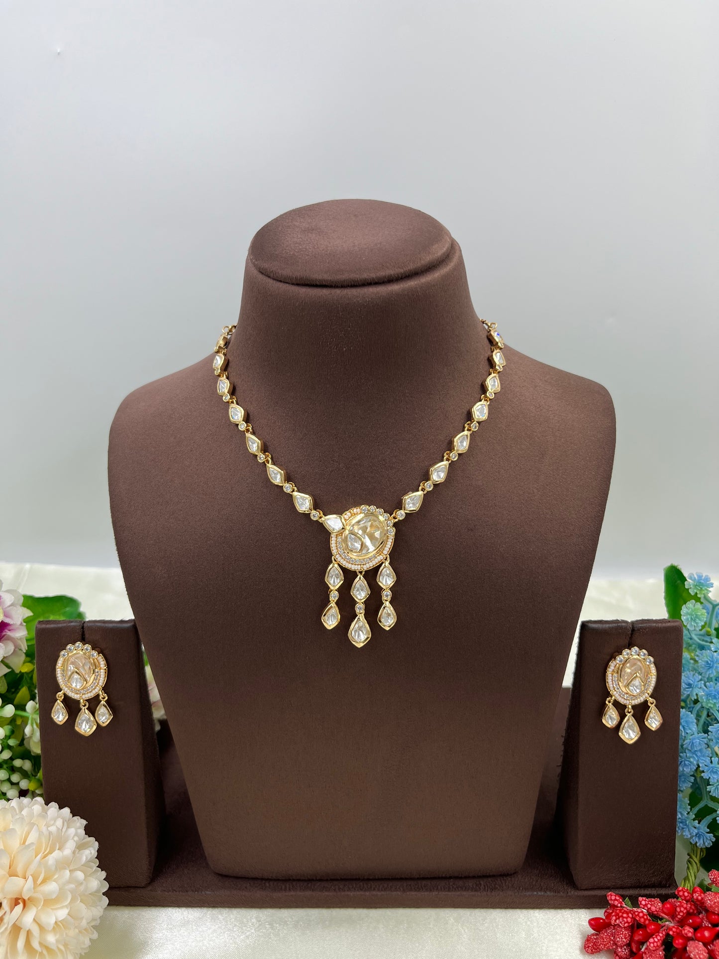 Rudrani Premium Moissanite Necklace
