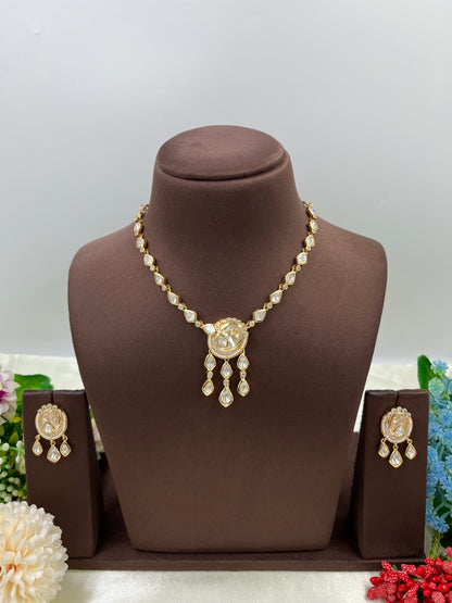 Rudrani Premium Moissanite Necklace