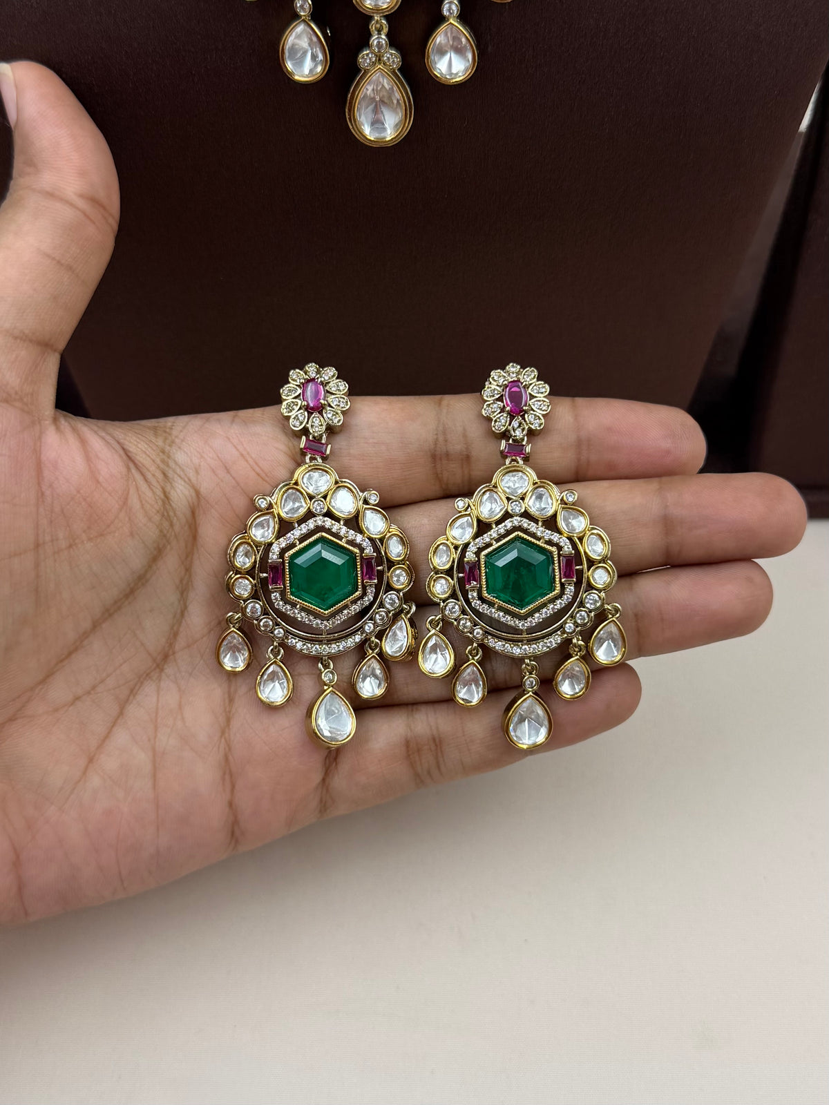 Rukmini Victorian Necklace Set