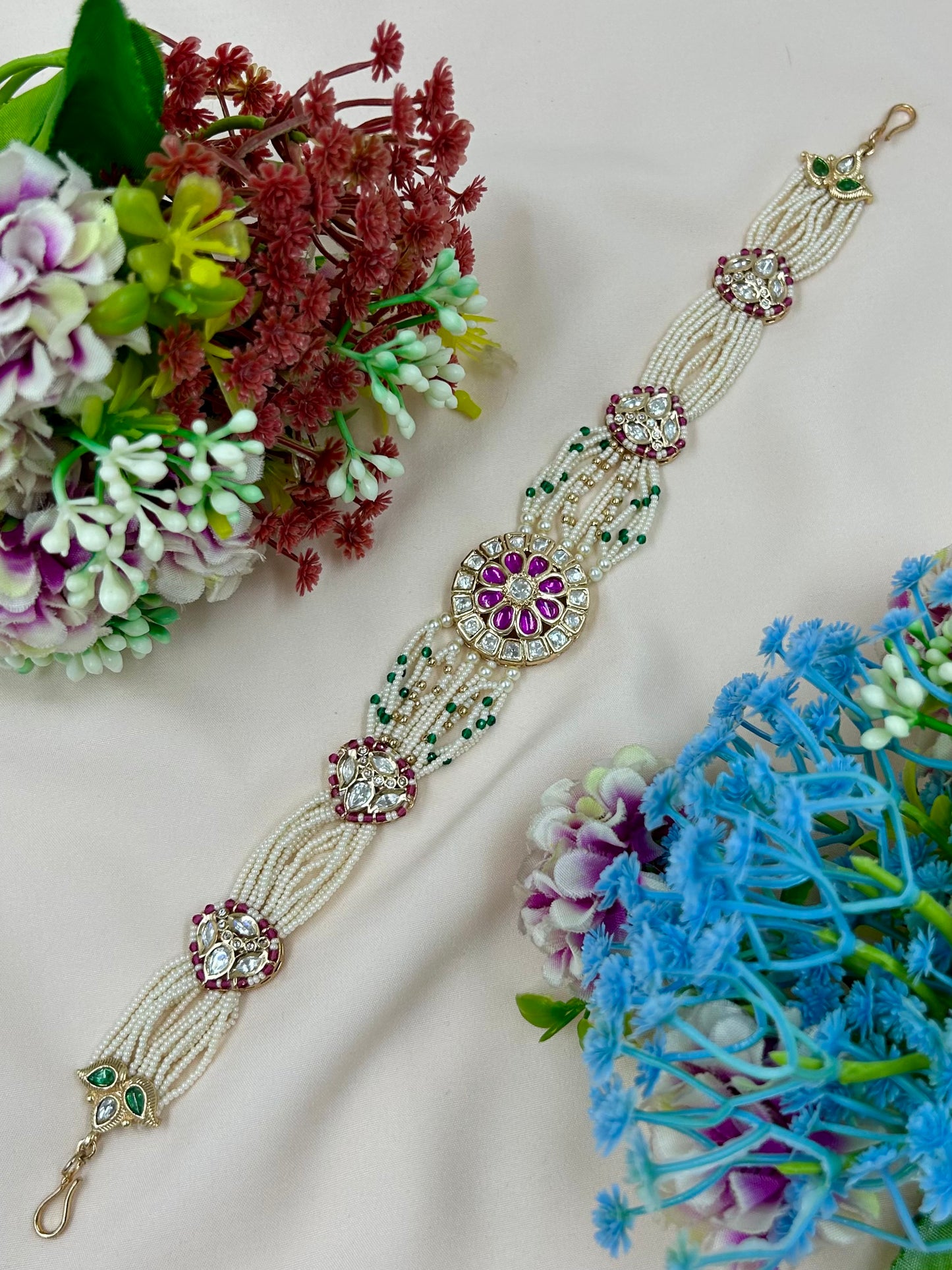 Rohini Moissanite Sheesh Patti