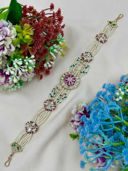 Rohini Moissanite Sheesh Patti