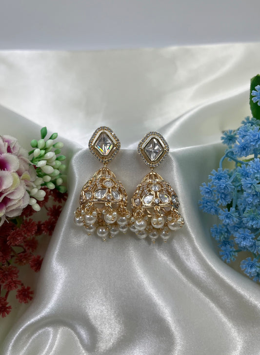 Alka Moissanite Premium Jumka