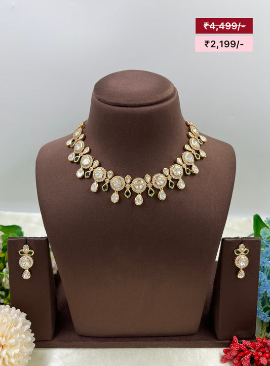 Swarna Premium Moissanite Necklace