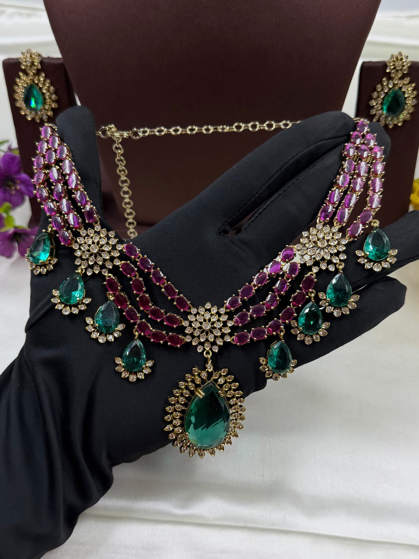 Sayali Victorian Premium Necklace