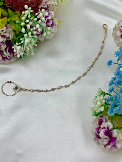 Rohini Moissanite Nose Ring