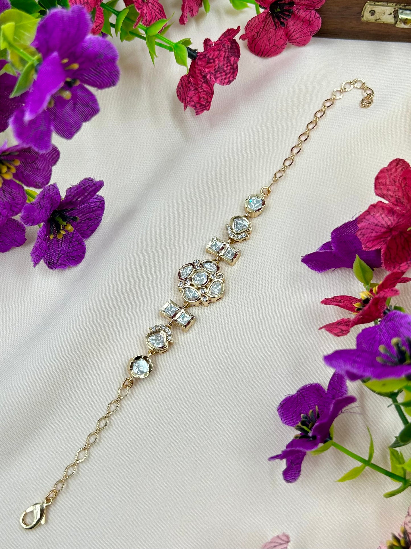 Era Moissanite Bracelet (Adjustable)