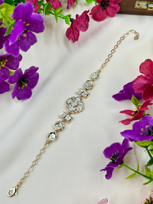 Era Moissanite Bracelet (Adjustable)