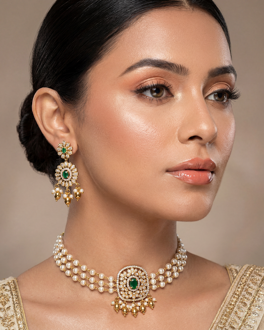 Leela Traditional Choker Necklace