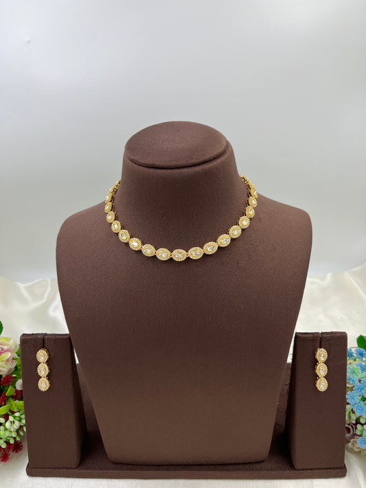 Luxe Petals Premium Moissanite Necklace