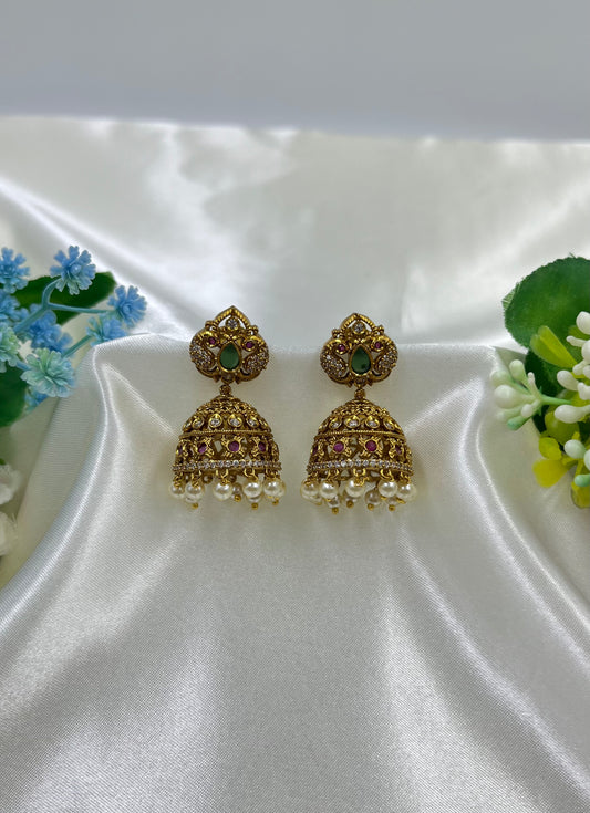 Misha Victorian Jhumka