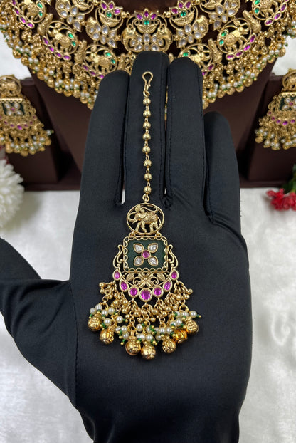 Mirabai Heritage Semi Bridal Set