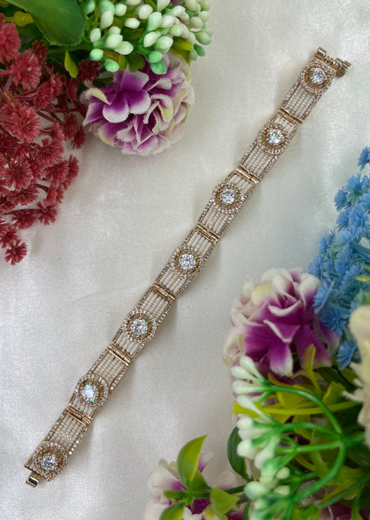 Regal Moissanite Bracelet