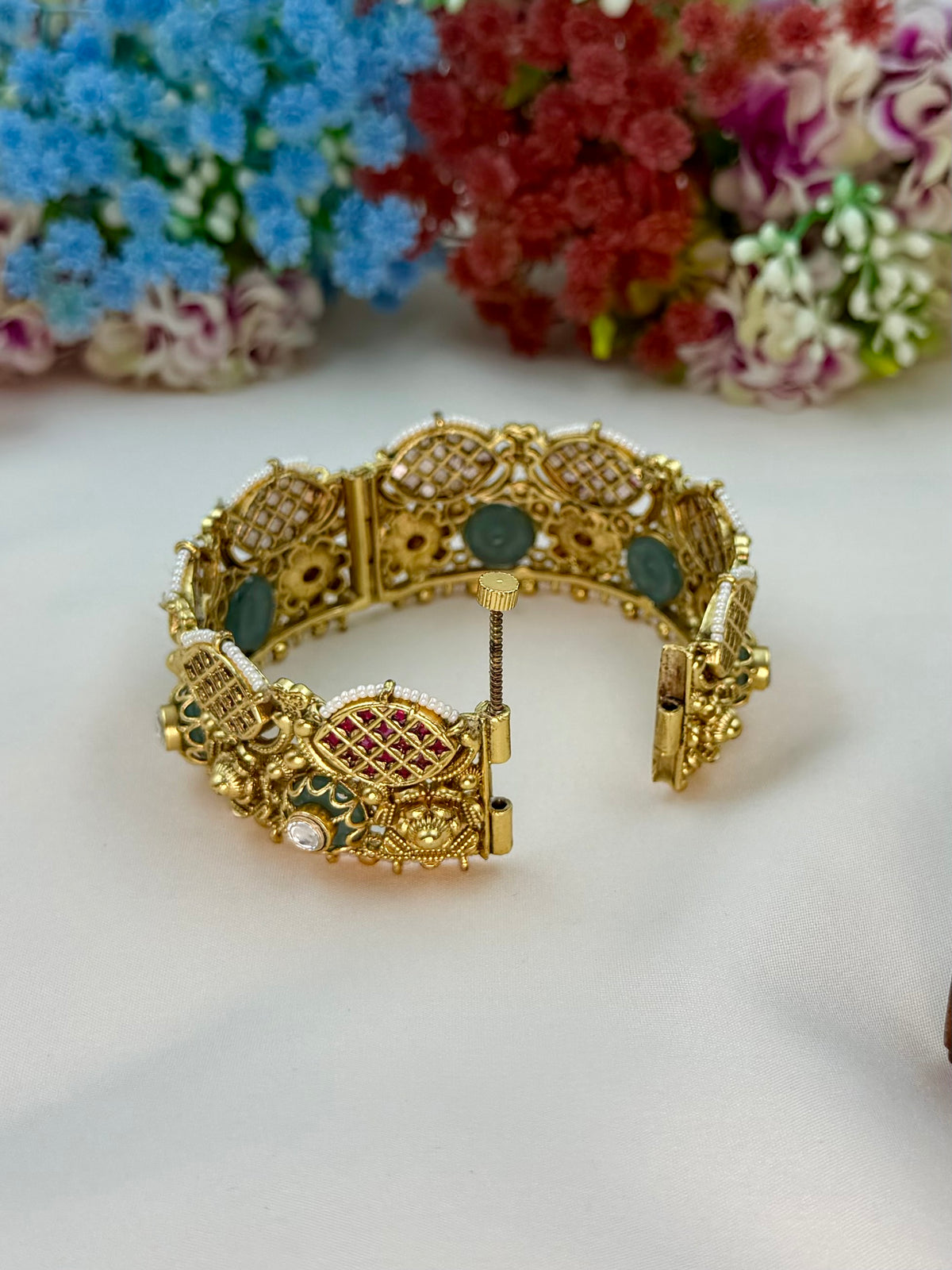 Sanjana Chorski Heritage Bangles (Openable)