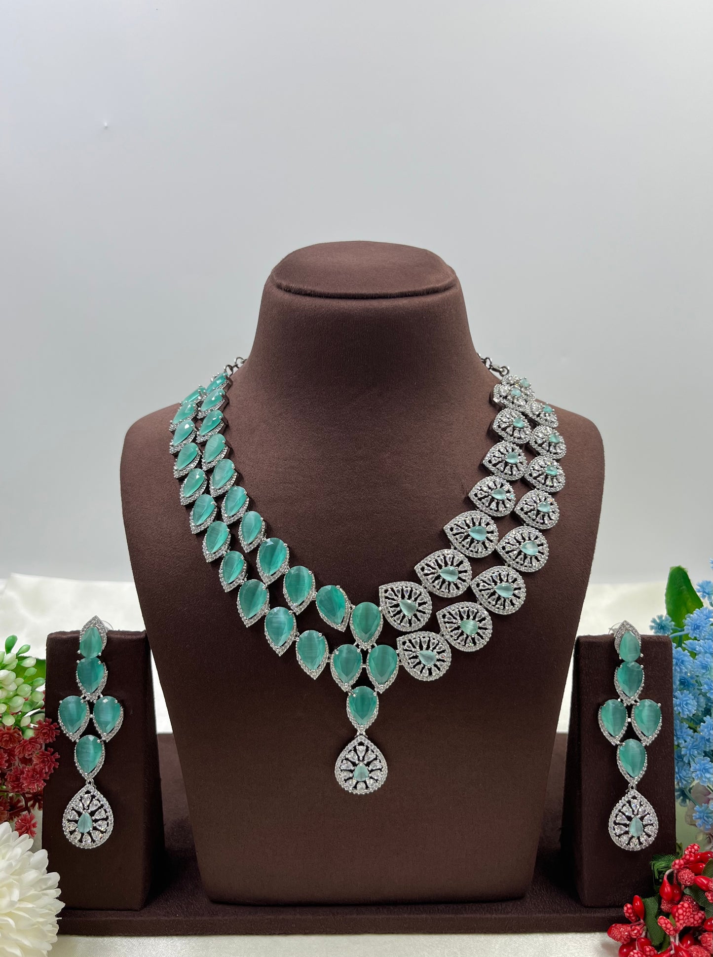 Tara American Diamond Necklace