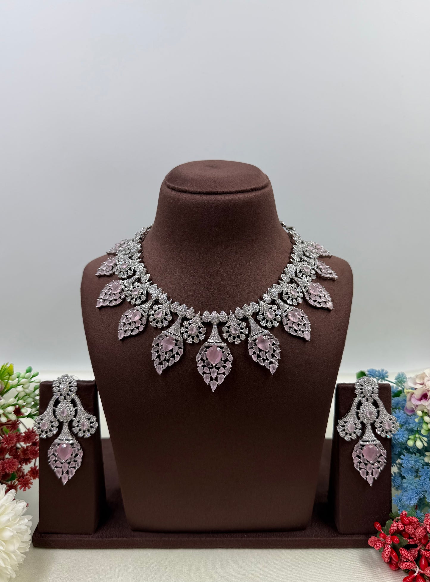 Elegant American Diamond Premium Necklace