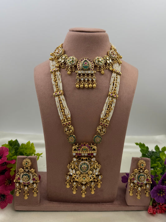 Padmini Heritage Chorski Combo Necklace Set
