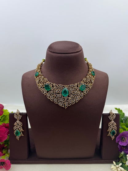 Sanjana Victorian Necklace Set