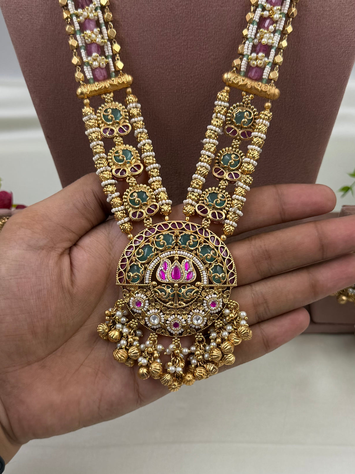 Latika Chorski Heritage Long Necklace Set