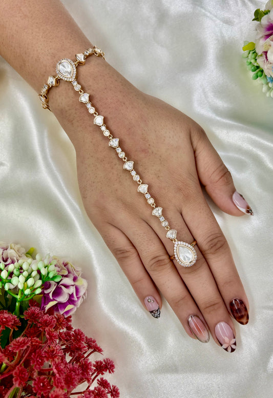 Shine Mahal Moissanite Premium Hath Panja (One pis)