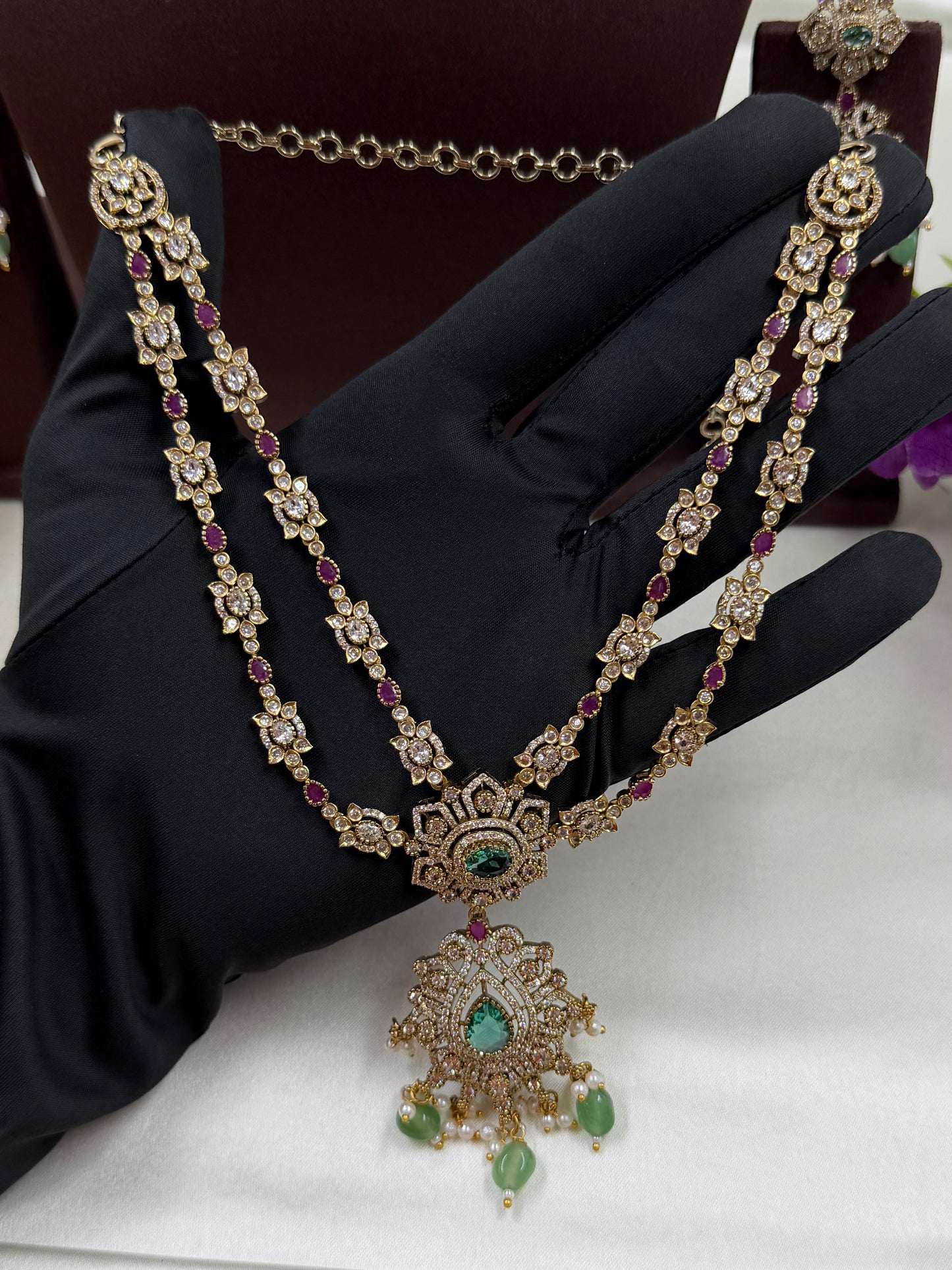 Pihu Victorian Premium Necklace