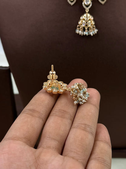 Isha Moissanite Choker Set