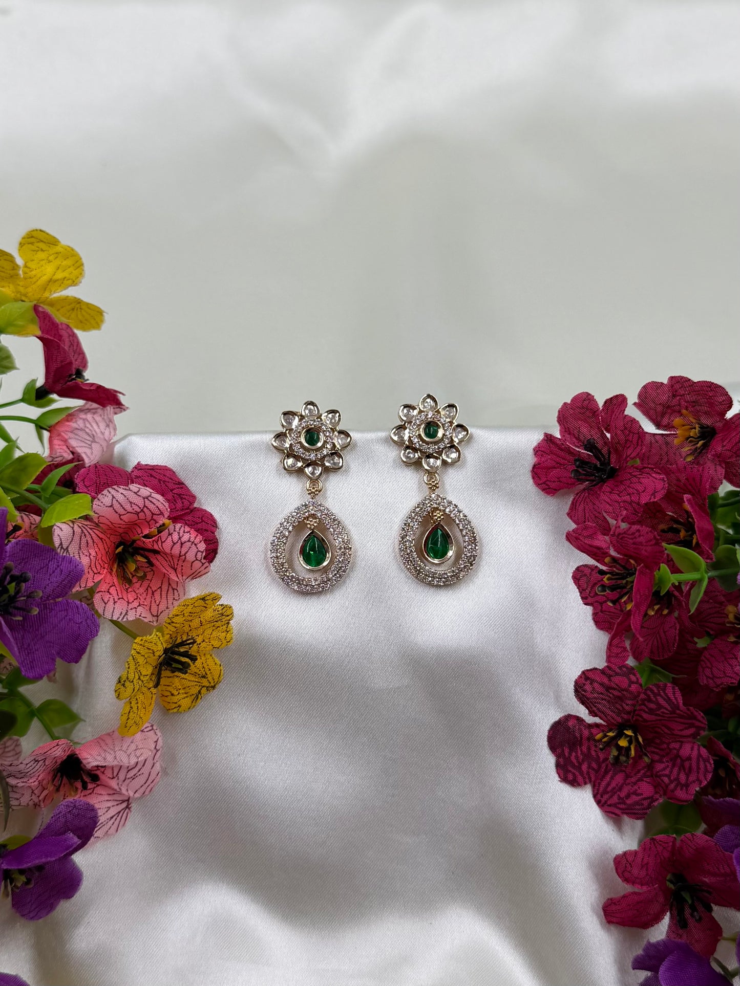 Melina Moissanite Earring
