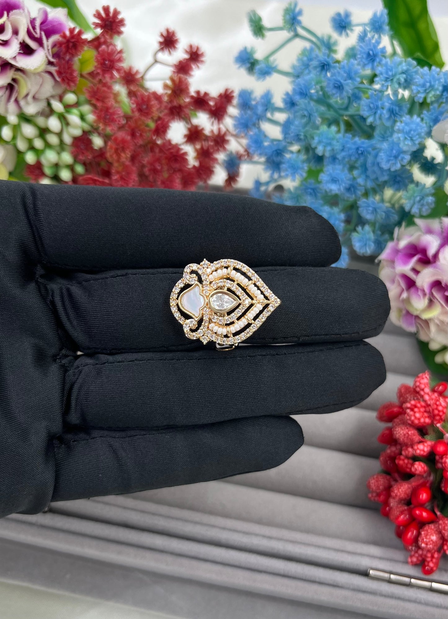 Priya Premium Moissanite Ring