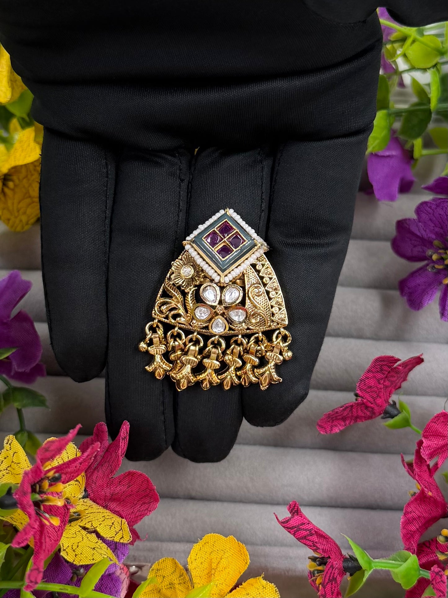 Ekta Heritage Ring (Adjustable)