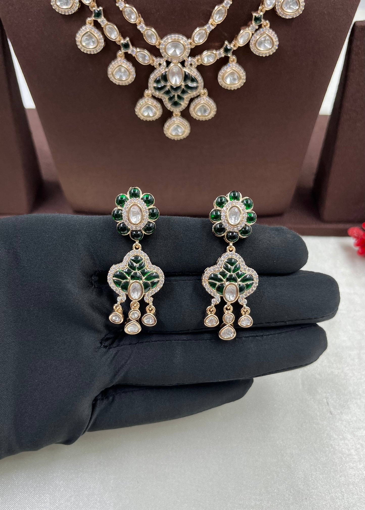 Suhani Moissanite Premium Necklace