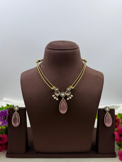 Ridhima Victorian Delicate Necklace Set