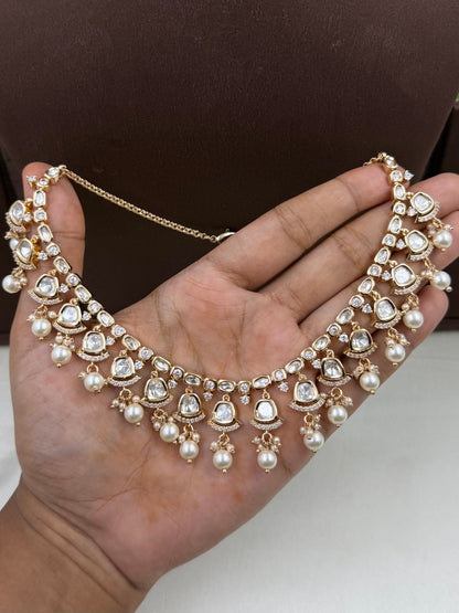 Isabella Moissanite Necklace Set