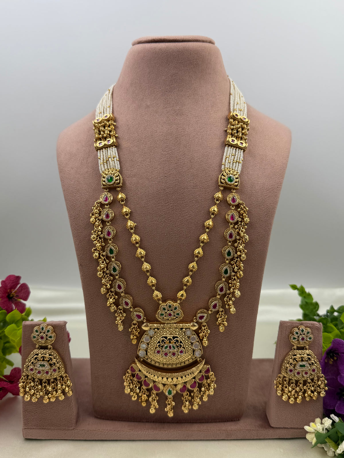 Sonakshi Chorski Heritage Long Necklace Set