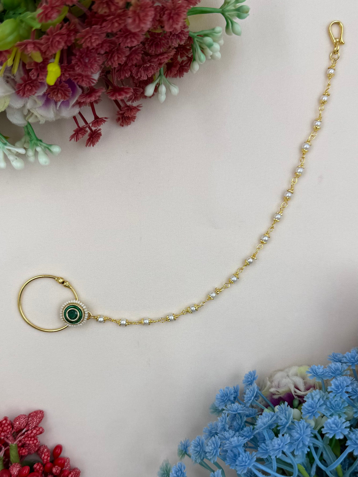 Vandana Traditional Indian Nose Ring