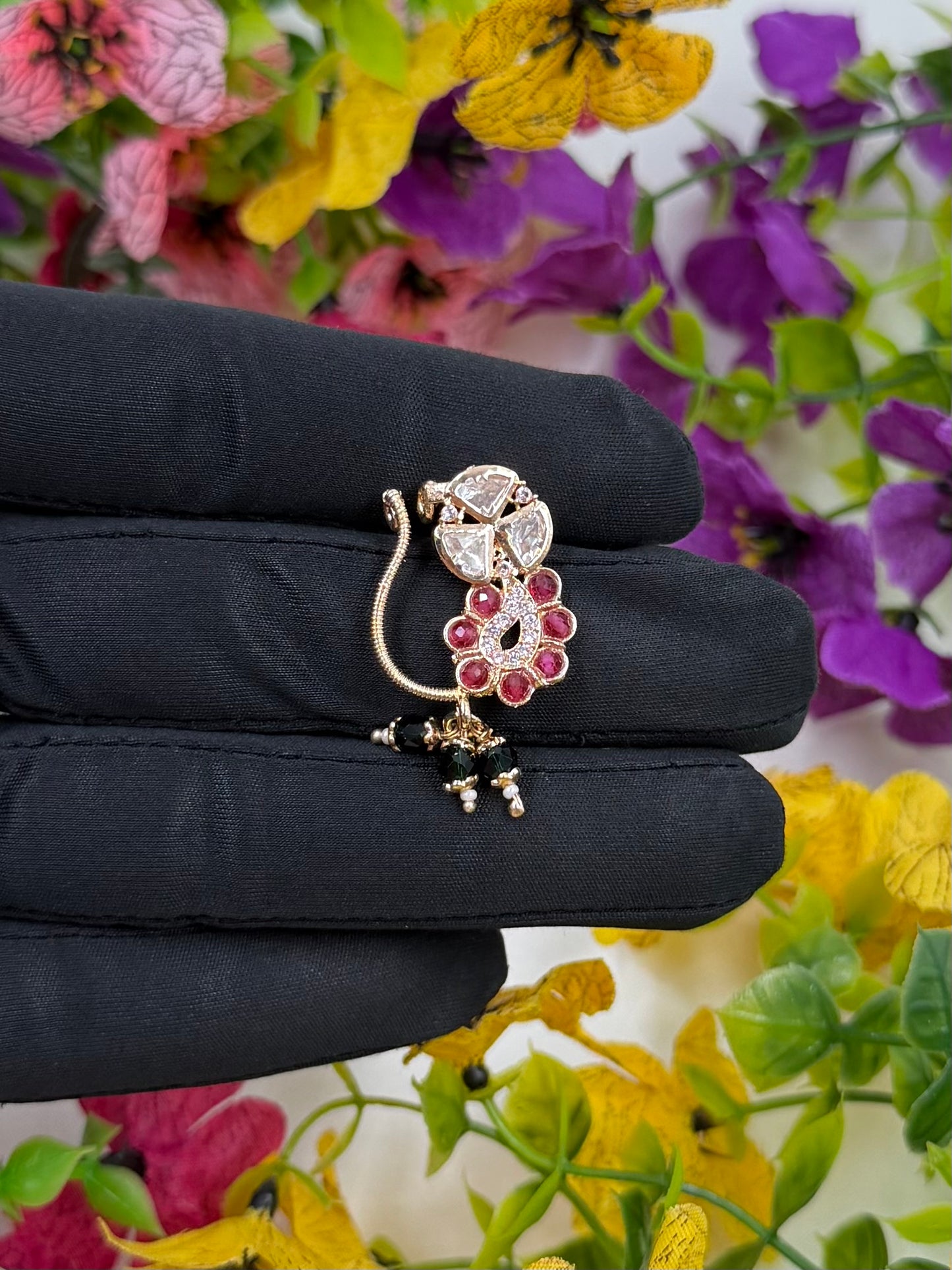 Riya Moissanite Nose Ring