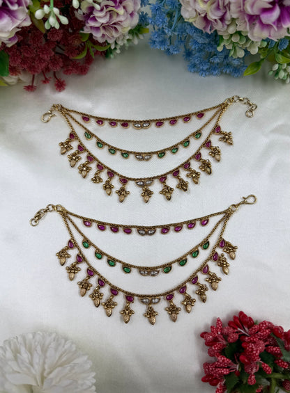 Ragini Heritage Ear chain