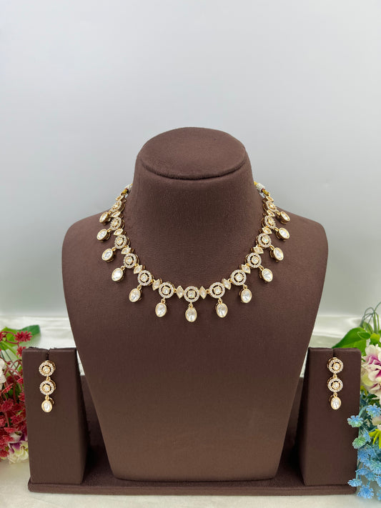 Aditi Moissanite Necklace