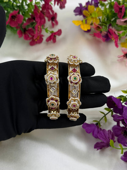 Nayna Chorski Bangles (Openable)