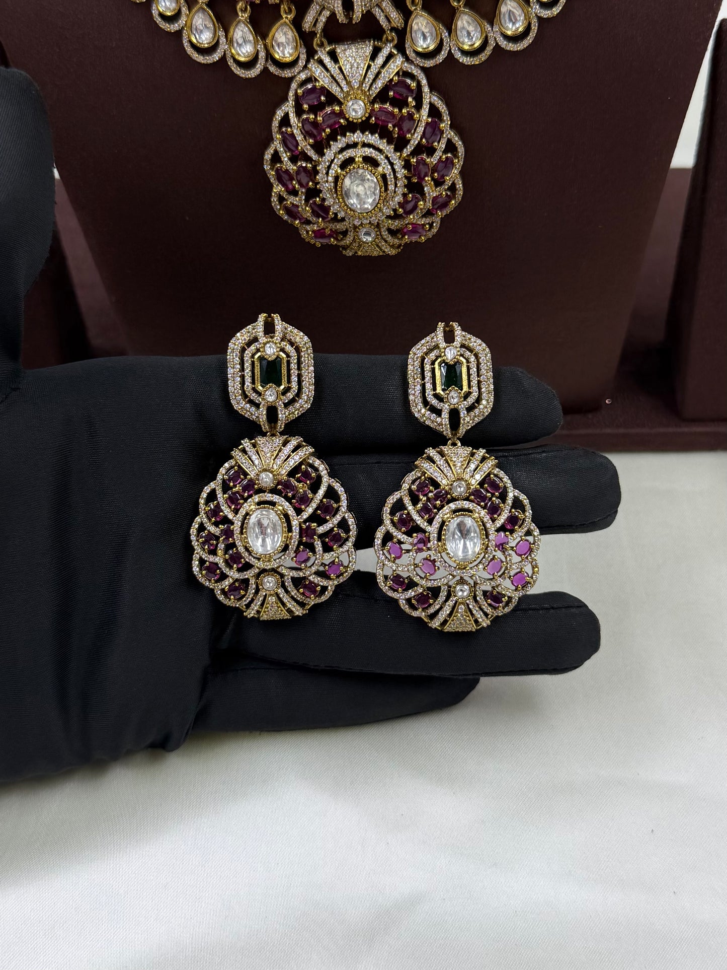 Vidhi Victorian Ad Necklace