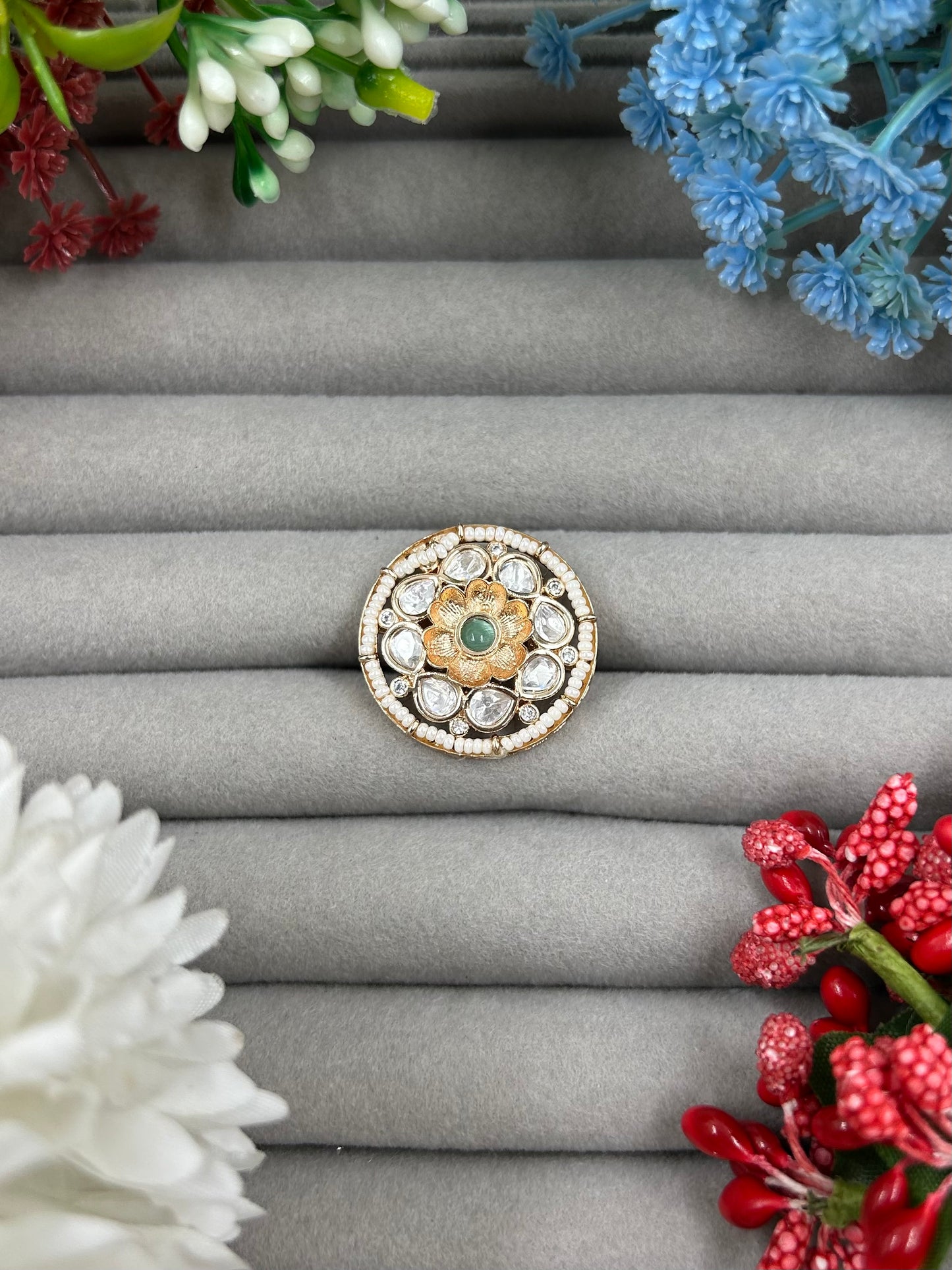 Grace Moissanite Ring (Adjustable)