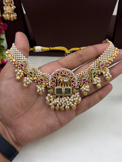 Padmini Chorski Choker Necklace Set