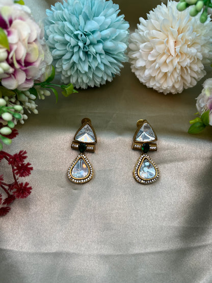 Crew Moissanite Kundan Tops