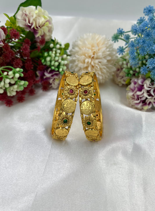 Good luck Lakshmi Temple Premium Bangles