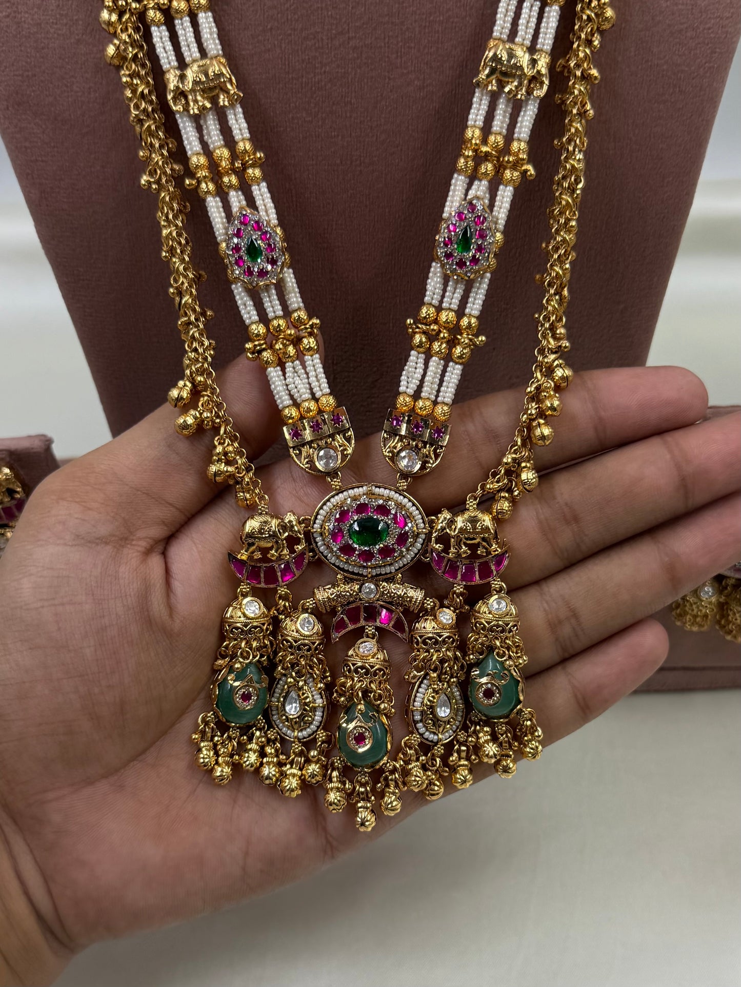 Kavya Chorski Heritage Long Necklace Set