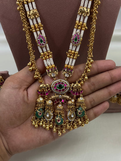 Kavya Chorski Heritage Long Necklace Set