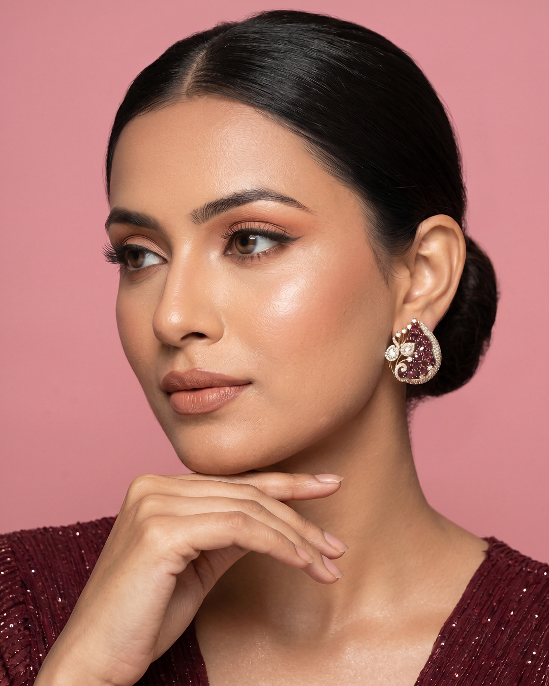 Hina Victorian Ad Earring